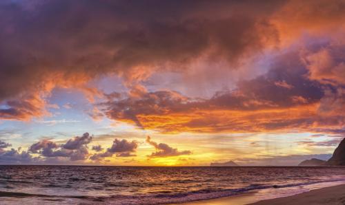 Sunrise, Oahu, Hawaii