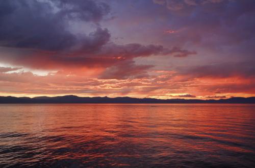 Lake Tahoe sunset