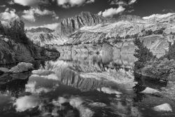 Steelhead Lake and North Peak, Hoover Wilderness Area, California